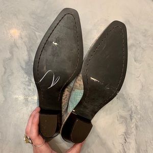 Vintage Shoes - VTG 1990's Snakeskin Mules Vintage Shoes - VTG 1990's Snakeskin Mules